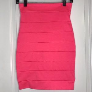 Hot Pink Pencil Skirt